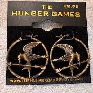 Hunger Games Mockingjay Hoop Earrings